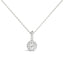Cushion Halo Pendant