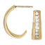 Earrings Hoop Earrings J-hoops