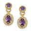 Earrings Color Oval