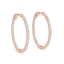 1 Inch 2 Prong Round Hoop