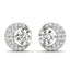 Fashion Earrings Round Center