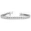 Bezel Set In Line Tennis Bracelet
