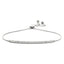 14kw Diamond Adjustable Bracelet