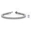 4 Prong In Line Tennis Bracelet