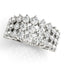 3 Row Fashion Ring