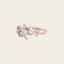 Celeste Diamond Orbit Ring 1.50ctw Rose Gold