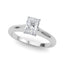 14k White Gold Solitaire Engagement Rings