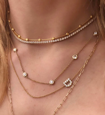 1.9mm Diamond Tennis Necklace