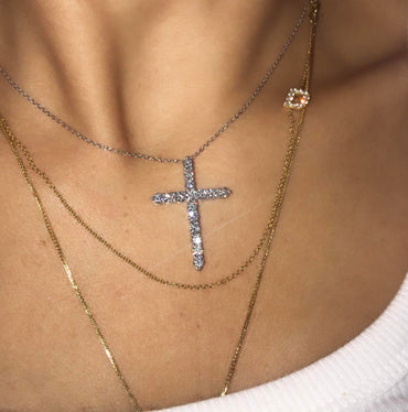 Diamond Cross Necklace