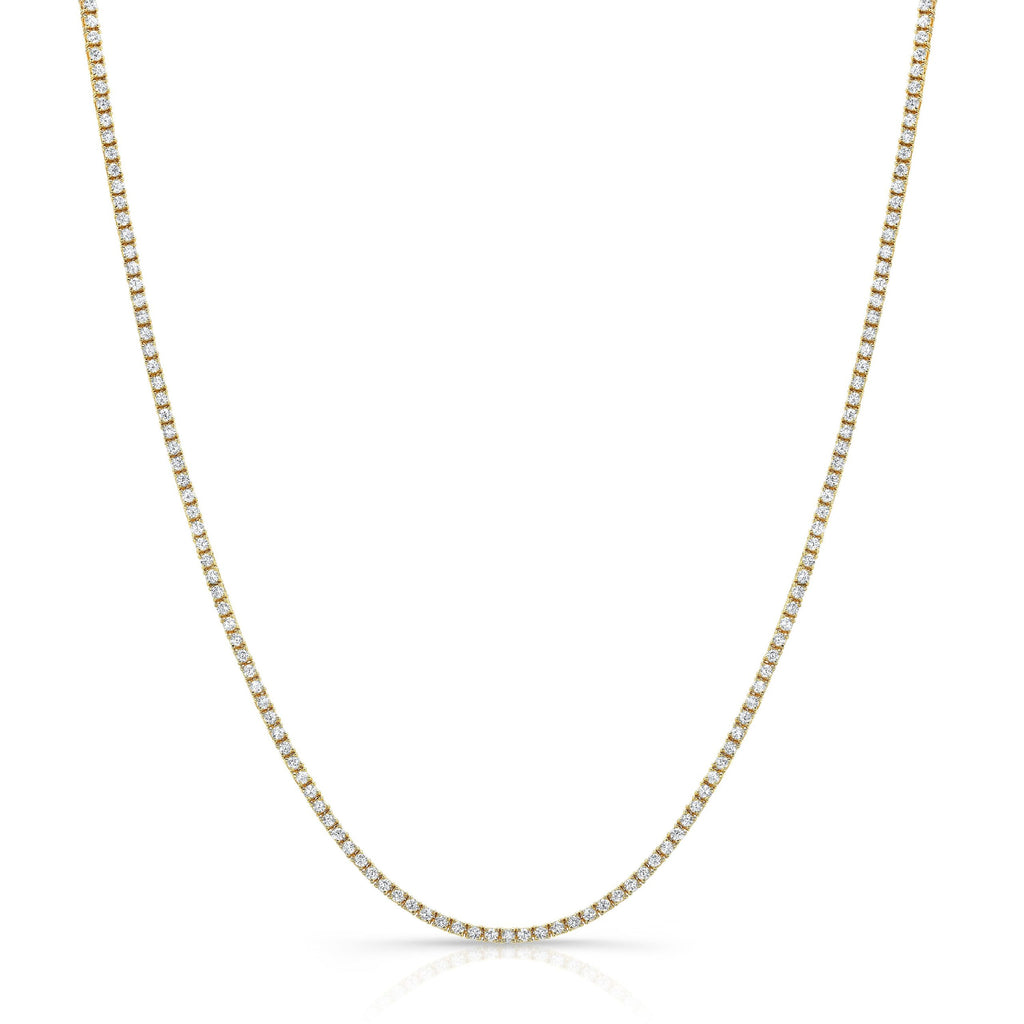 4.03ct Diamond Tennis Necklace