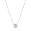 Diamond Bezel Necklace