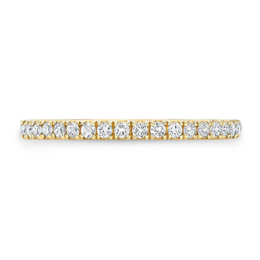 0.25 ct. Half set pave band