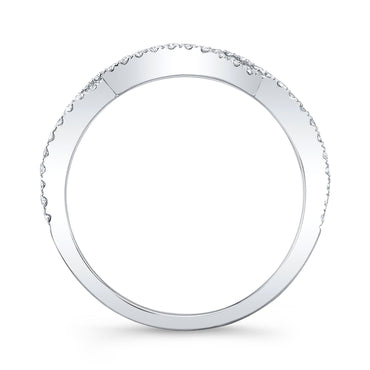 Modern Diamond Infinity Band