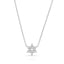 Diamond Star Of David Necklace