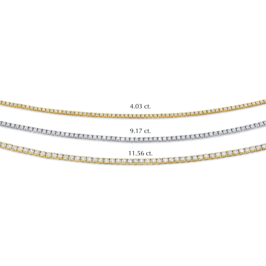 11.56ct Tennis Necklace