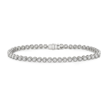 Bezel Tennis Bracelet