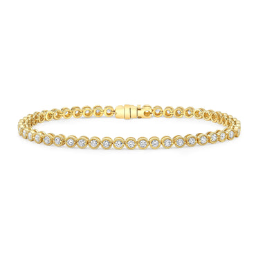 Bezel Tennis Bracelet