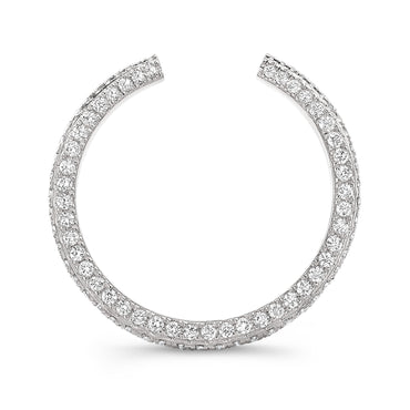 3-Sided Pave Claw Band