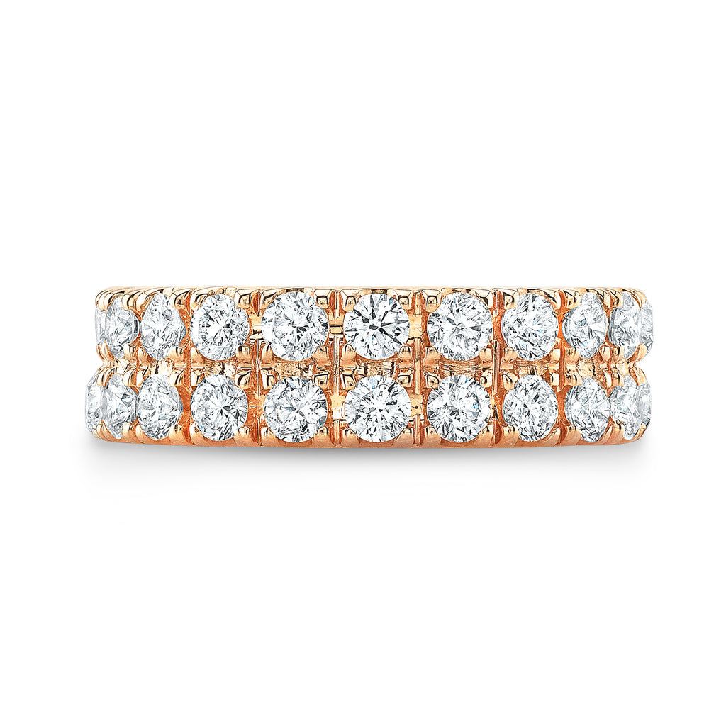 Double Row Diamond Ring