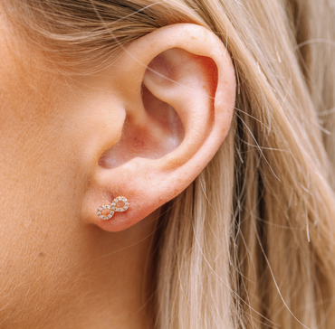 Infinity Diamond Studs